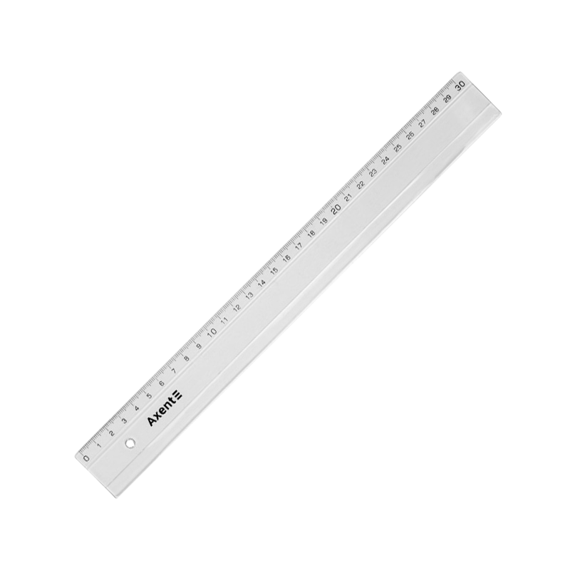 Лінійка пластикова AXENT (7330-A), 30 см
